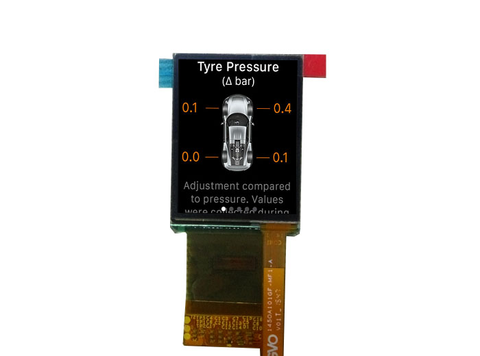 1.45- inch smart watch AMOLED display module with 272*340 dots and MIPI interfac